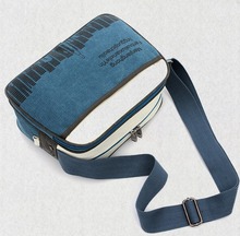 Canvas bag shoulder inclined shoulder bag men and women general big bag package Leisure fashion bag