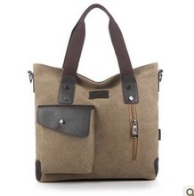 Azolla 2013 casual canvas bag messenger bag vintage men and women general bag
