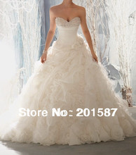 New white ivory wedding dress custom size 2 4 6 8 10 12 14 16 18