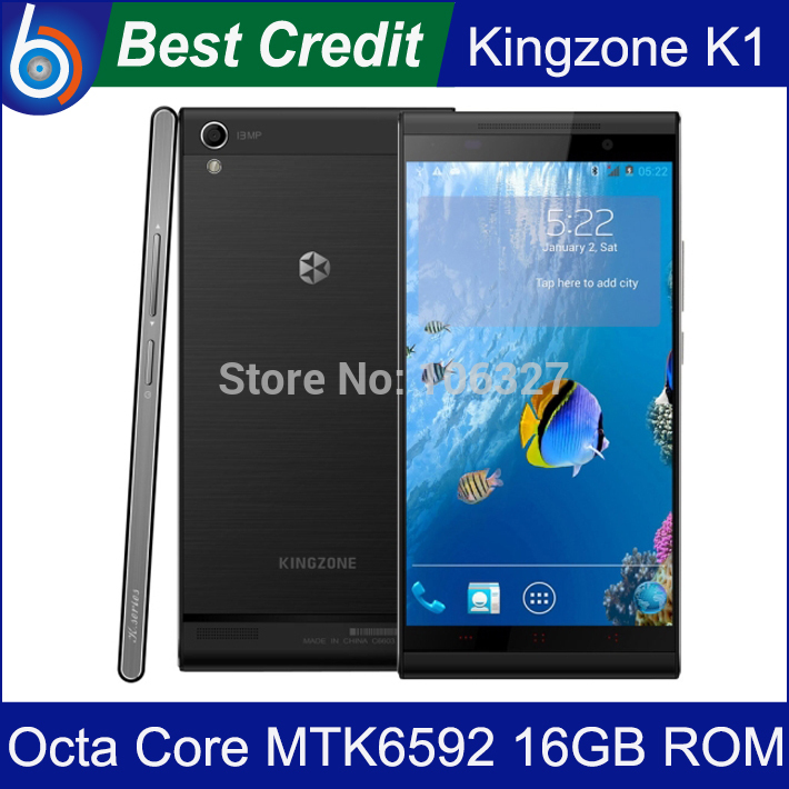 2014 New Original Kingzone K1 MTK6592 1 7GHz Octa Core 5 5 inch 3G Smart Phone