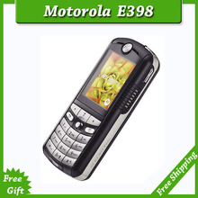 SG Post Free shipping unlocked E398 Original mobile phones with russia keyboard