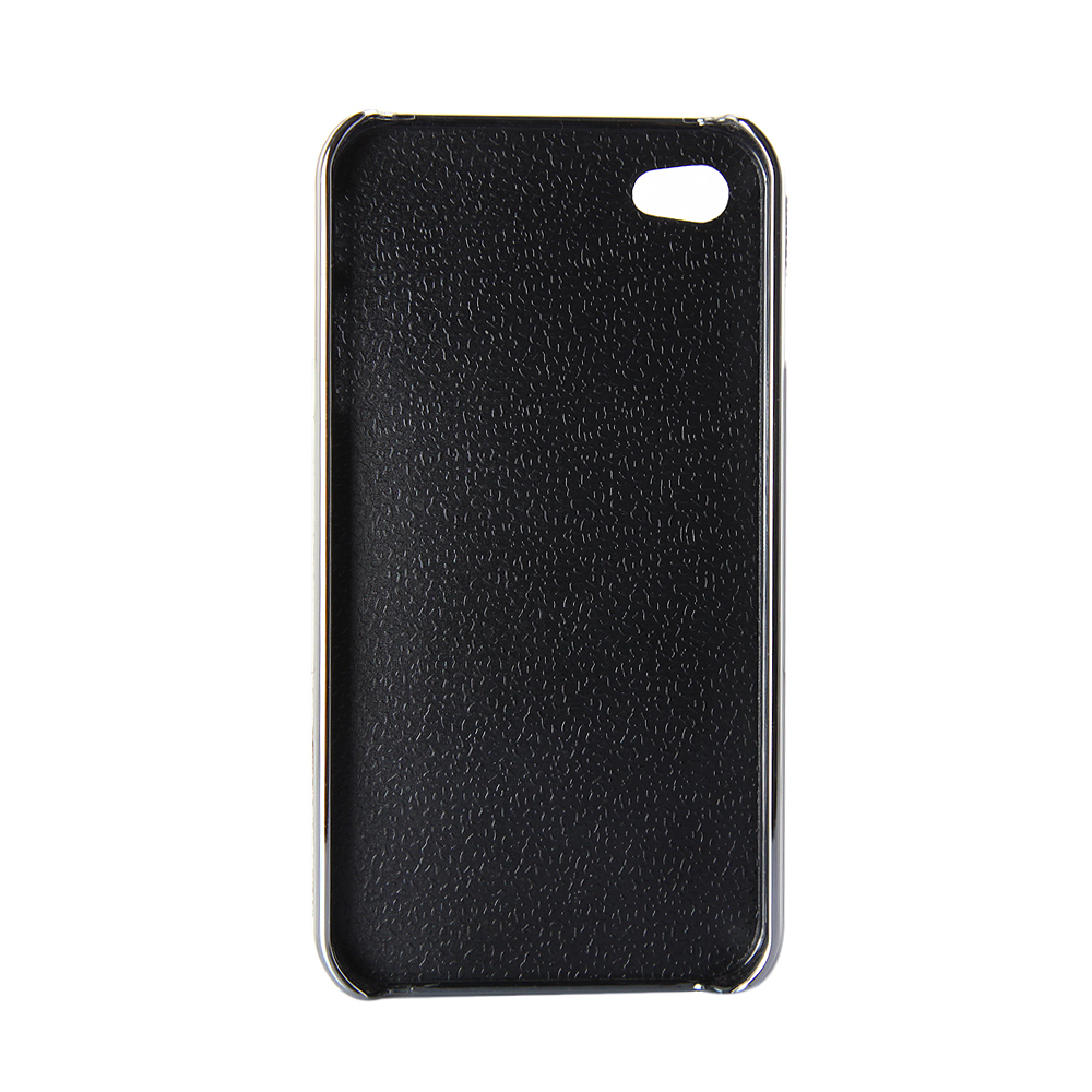 New Chrome Leather Hard Cover Case for iPhone 5 5s Protect your Phone with Style Microfiber