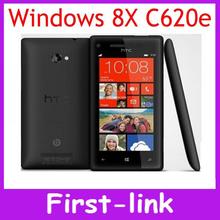 original and unlocked HTC 8X C620e win8 mobile phone ,4.3 inches touchscreen, wifi, GPS, dual core free shipping