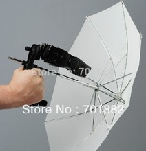 Flash Diffuser NICEFOTO 22 inch 50cm Mini Soft Umbrella with Stronger Shaft Thicker Cloth Translucent White