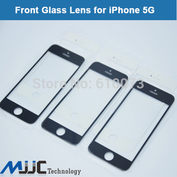 Передняя жк-экран стеклянный объектив внешний стекла ремонт замена для iPhone 5 5с 5S 5 г передняя внешний экран объектива