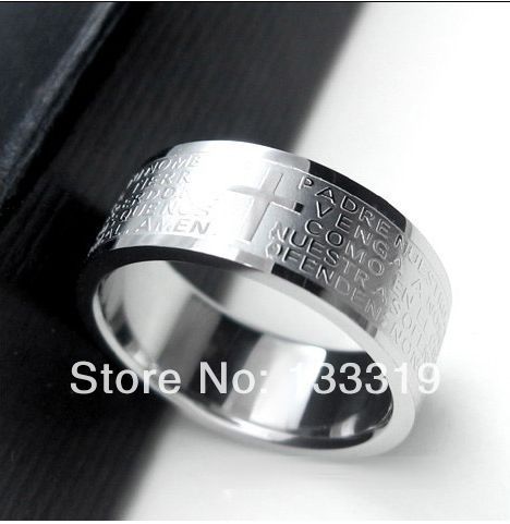 The Lord of the Rings in Gold Color Men Tungsten Gold Rings Hot Selling Wholesale Price