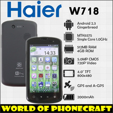 Haier W718 Anti Water MTK6575 Single Core 512M RAM 4G ROM 5MP 2000mAh Dustproof phone