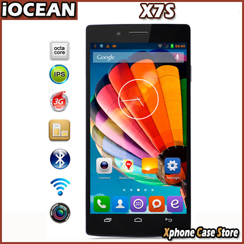 3G Original Iocean X7S Android 4 2 2 Smartphone MTK6592 1 7GHz Octa Core 5 0