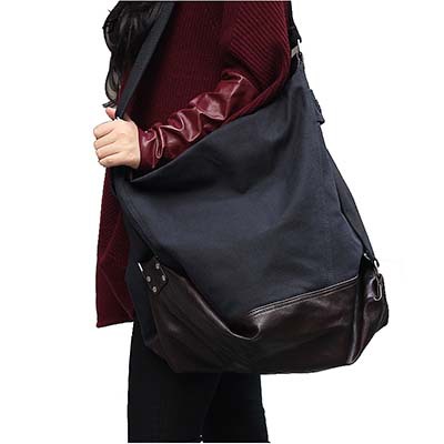 Fashionable Womens Bag Bolsa Lona 2015 Women s Handbag Big Size Black Blue Coffee Large Canvas