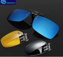 2014 New Roodoon 2202 Brand Polarized Men’s Sunglasses Sports Coating Myopia Clip Sun Glasses Driving Glass Night Vision Clip
