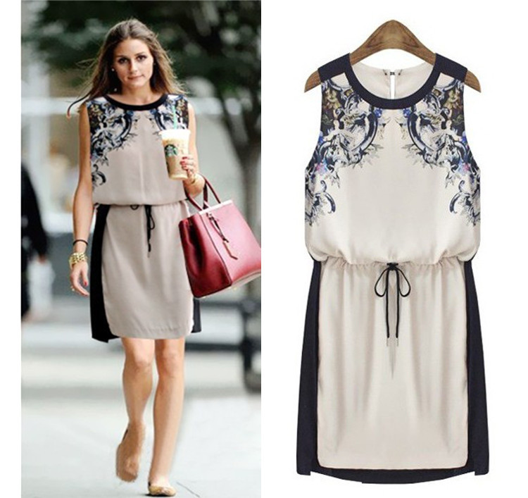 Hot-2014-New-Summer-Women-s-clothing-High-quality-Fashion-Casual-dress ...