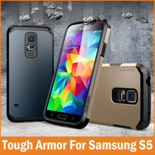SGP SPIGEN Galaxy S5 Case Tough Armor For Samsung Galaxy S5 V i9600 Slim Hard Back Cover 2014 New Arrial Neo Hybird Cases