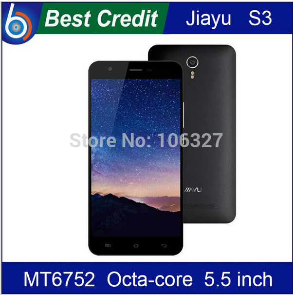 3 gift JIAYU S3 FDD LTE 4G phone MT6752 Octa Core 1 7Ghz 3G RAM 5