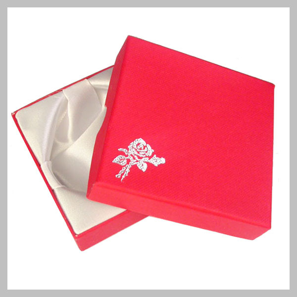 Gift Box for Bracelets Beading Rubber Bands 9x9cm Paper Box 4 Colors Available PK001
