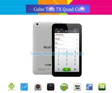 Cube Talk 7X 3G Qual Core Android 4.2  Phone Call Tablet 7″ MTK8382 Dual Sim Card Slot 1.3GHz WCDMA GPS Bluetooth FM