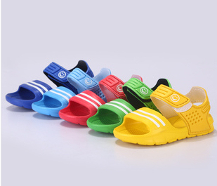 Летние детские сандалии - скольжению - маленький мальчик свободного покроя сандалии девушки парни обувь для детей летние сандалии