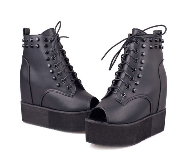 2015 in spring and autumn new fashion women shoes fish mouth flats with rivet wholesale s23