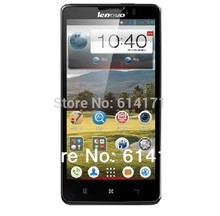 Factory  sales New Lenovo P780 MTK6589 Quad Core mobile phones Android 4.2 5.0” HD Screen  8Mp Camera Russian Freeshipping