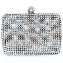 Luxury Full Crystal Evening Bags Bling Bling Classic Rhinestone Day Clutches For Lady 3 colors 120