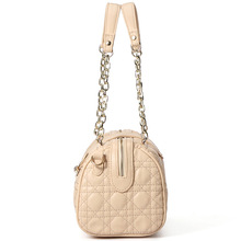 2014 New women s handbag fashion pu leather plaid bag bucket handbags shoulder bag casual women