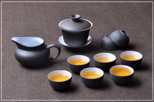 Yixing tea set ceramic yixing tea teapot cup four in one induction cooker tea sea