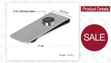 Fashion men Masonic design money clips wallet men wallets for money