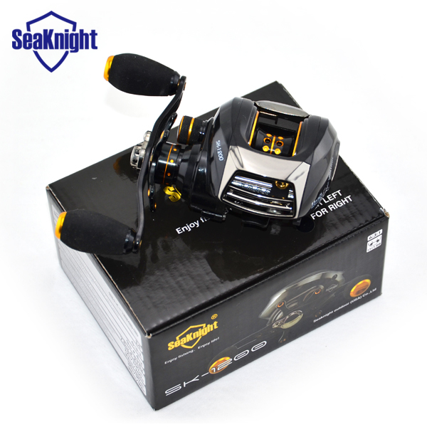 SeaKnight SK1200 baitcasting reel 14 ball bearings carp fishing gear Left Right Hand bait casting fishing