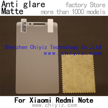 Matte Anti glare screen protector protective film for Xiaomi Redmi Note 4G Hongmi Note Red Rice