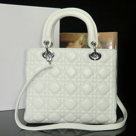 2014 High Quality Fashion Lady Bag with Charms Miss Bag 25cm Lambskin Leather Lady Shoulder Bags