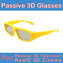 4 pieces lot Lovely Family Adult Kid Passive Polarized TV 3D Glasses Suit for LG