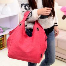HOT new 2014 high quality women fresh canvas handbag women tote bag women shoulder bags women’s colour clutch bag