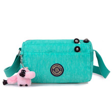 HOT new 2015 women messenger bag small travel waterproof clutch handbag shoulder nylon bag women s