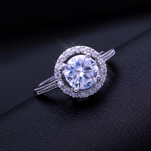 New Design Fashion Jewelry 18k gold Zircon Crystal Rings High-quality women jewelry E-shine Jewelry DJE0040J(China (Mainland))