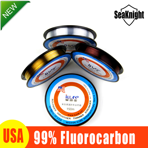 SeaKnight About 100 FLUOROCARBON FISHING LINE 150M Leader Colorful Stand Carp Winter Ice Fishing Lines Super