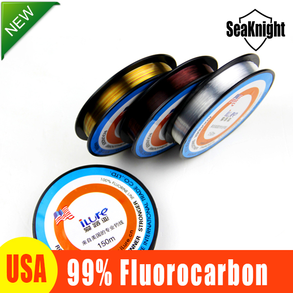 SeaKnight About 100 FLUOROCARBON FISHING LINE 150M Leader Colorful Stand Carp Winter Ice Fishing Lines Super