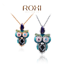 2015 Hot sale ROXI Necklaces & pendants Flower pendant necklace women jewelry fashion jewelry