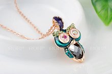 2015 Hot sale ROXI Necklaces pendants Flower pendant necklace women jewelry fashion jewelry
