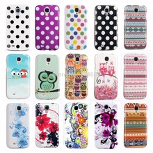 Cool IMD TPU Silicone Phone Bags for Samsung GALAXY S4 Case Cover Indian Style Polka Dots