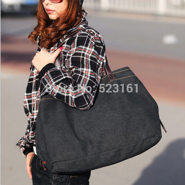 simple causal canvas with 3 independent compartments stable school messenger daily tote good travel bag with