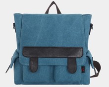 New arrival women canvas backpack brand rucksack school student shoulder bag multi function Notebook laptop bag