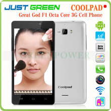 Coolpad F1 8297w WCDMA MTK6592 Octa Core Mobile Phone Android 4.2 5.0″ HD Screen 720P 2G RAM 8GB ROM 13MP Dual SIM Dual Standby