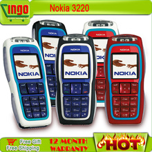 Original Nokia 3220 GSM Cell Phone Original Unlocked NOKIA phone Support Russian Hebrew Drop shipping