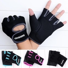 Gym Body Building Training Fitness Gloves Sports Weight Lifting Exercise Slip-Resistant Gloves For Men And Women Free Ship A0049