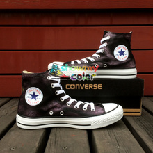 Pre Order for Christams Gifts for Men Women Pirate Black Converse Shoes All Star Sneaker Hand