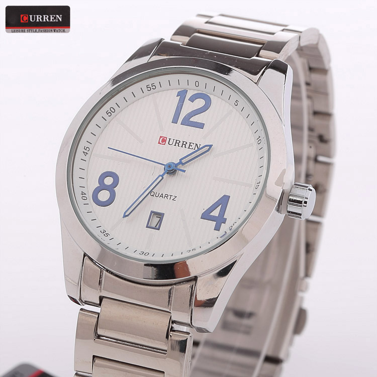 New-Design-Formal-CURREN-Branded-Watches-Men-full-steel-watch-Quartz ...