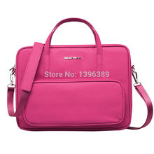 Women Laptop Bag With One Shoulder Bag PU Leather Computer Laptop Accessories 13.3 Inch Laptop Message For Macbook