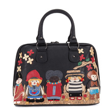 AMELIE GALANTI 2014 new fashion retro bag handmade embroidery doll portable single shoulder bag women bag
