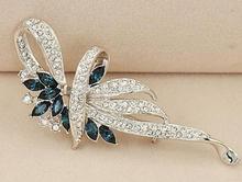 High praise of love South Korea han edition female rhinestone crystal brooch brooches restoring ancient ways