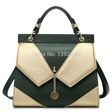 2014 winter new portable shoulder bag hit the color shells