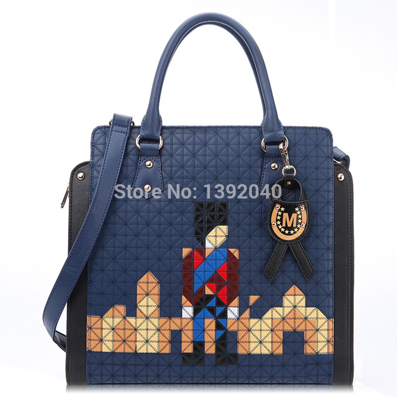 2014 new winter retro minimalist portable shoulder diagonal package prince